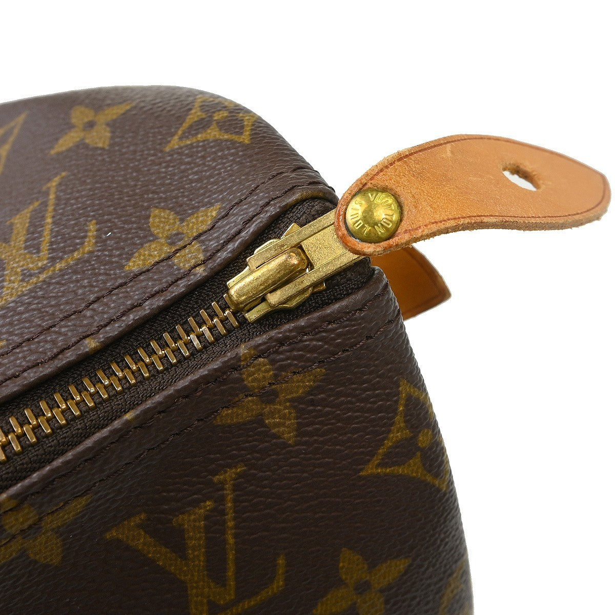 Louis Vuitton Speedy Monogram Canvas Brown Canvas Handbag (Pre-Owned)