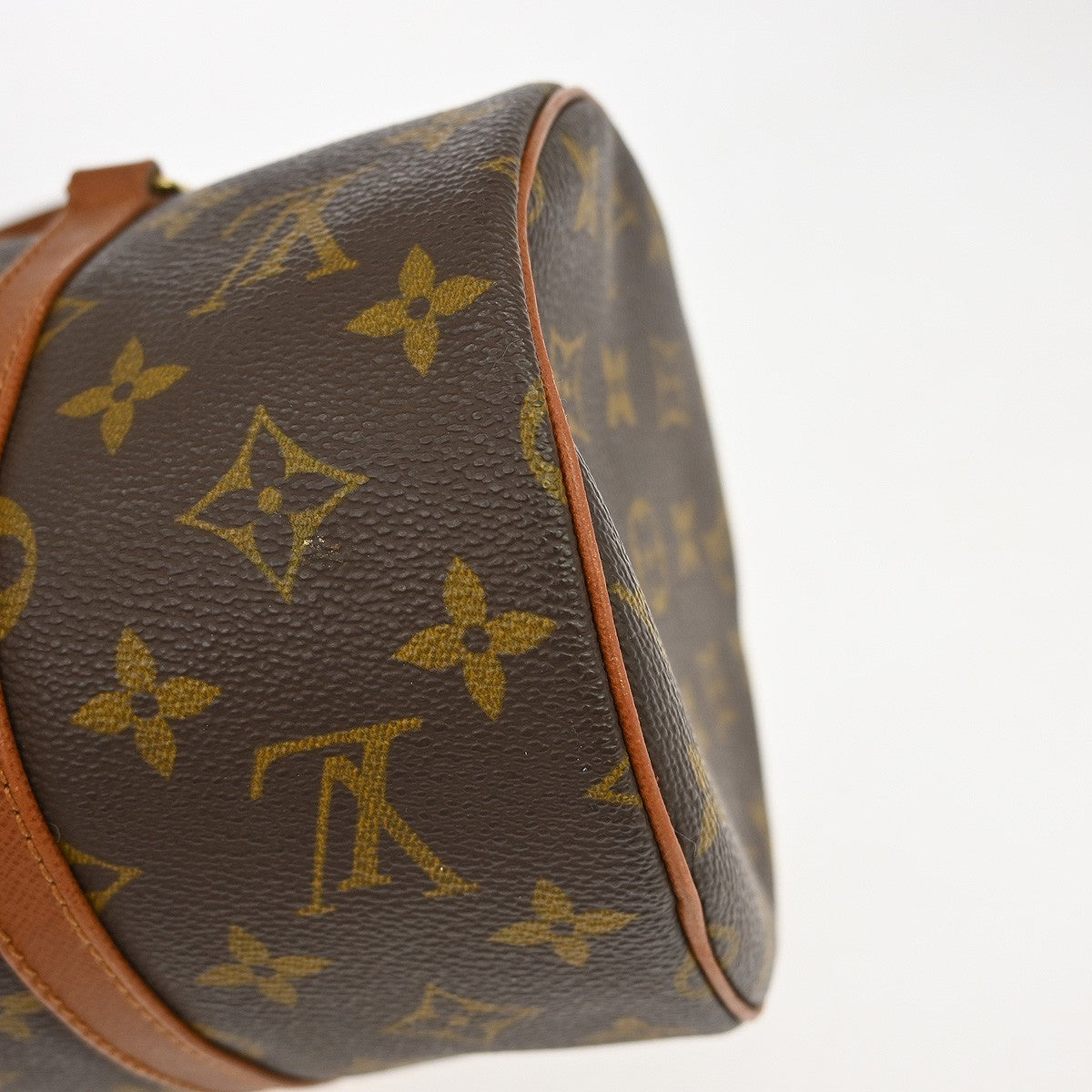Louis Vuitton Papillon Monogram Canvas Brown Canvas Handbag (Pre-Owned)