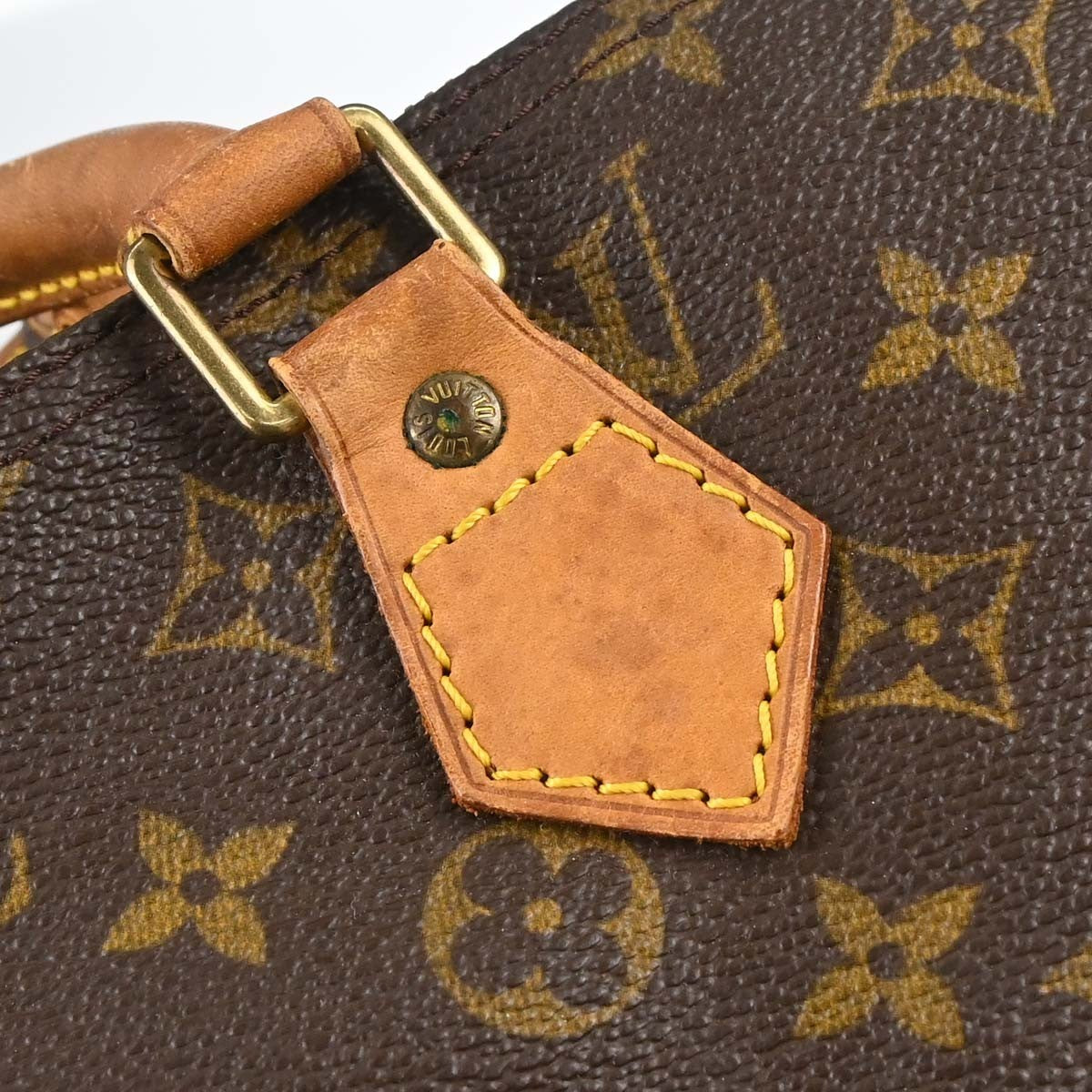 Louis Vuitton Speedy Monogram Canvas Brown Canvas Handbag (Pre-Owned)