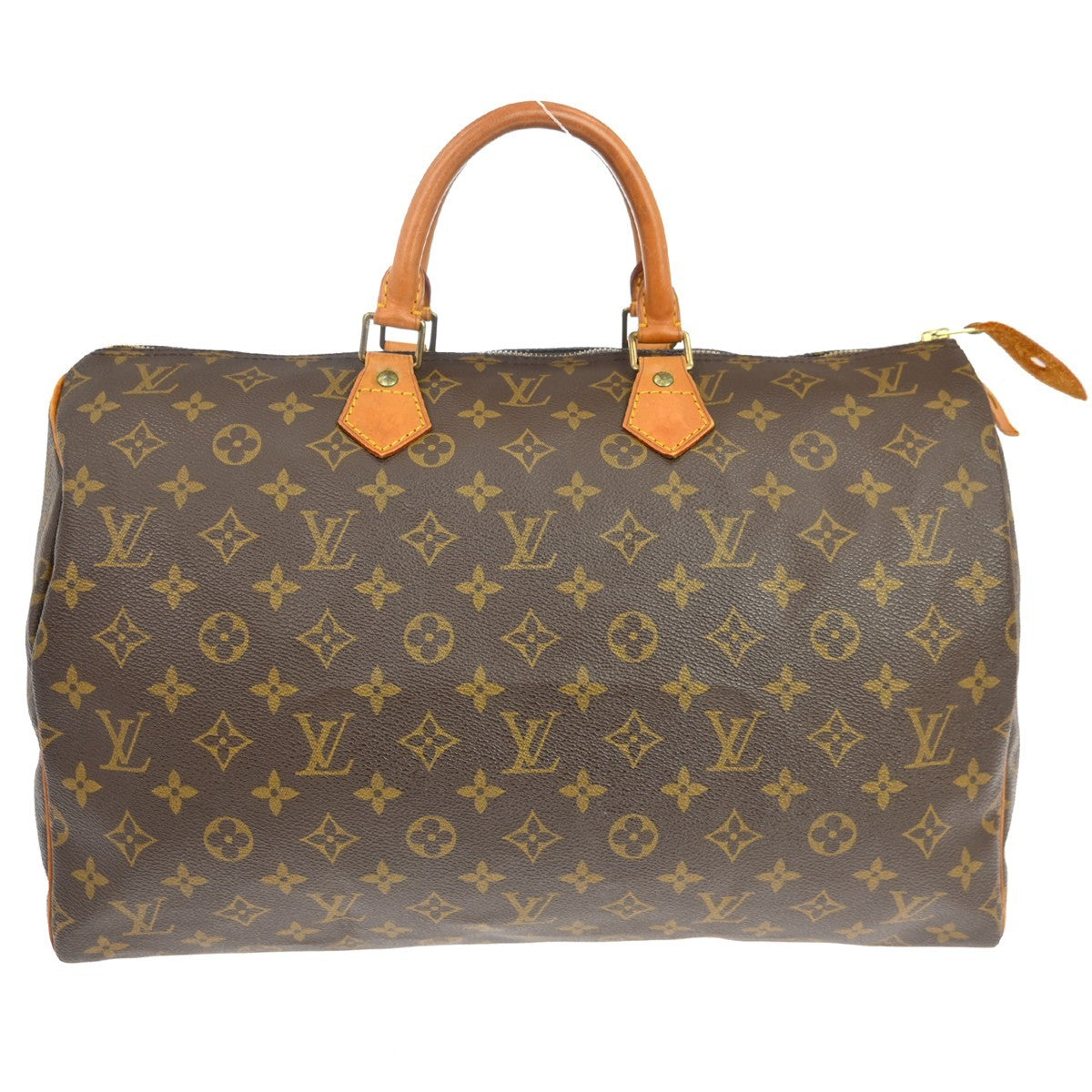 Louis Vuitton Speedy Monogram Canvas Brown Canvas Handbag (Pre-Owned)