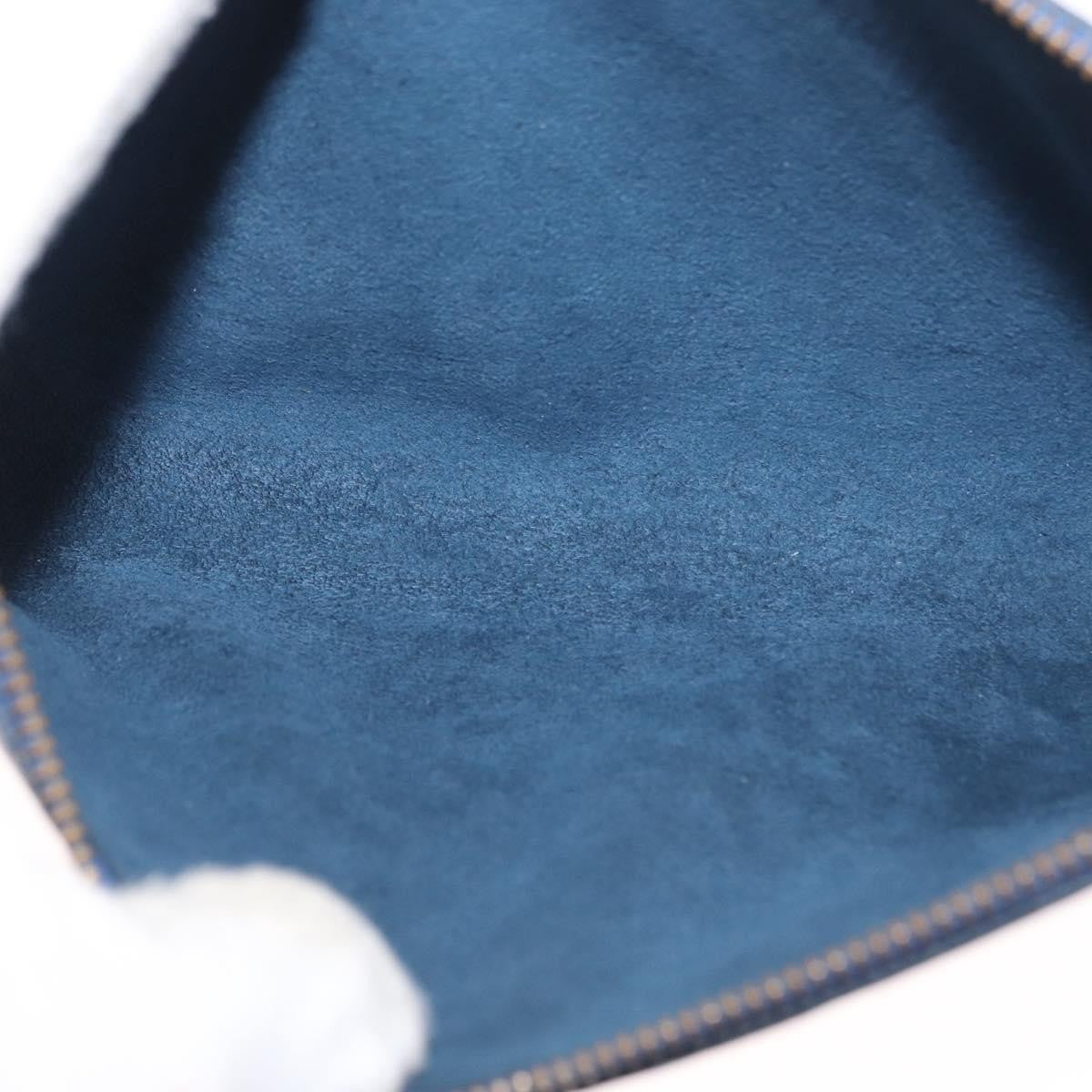 Louis Vuitton Pochette Accessoires Epi Leather Blue Leather Clutche & Pouche Bag (Pre-Owned)