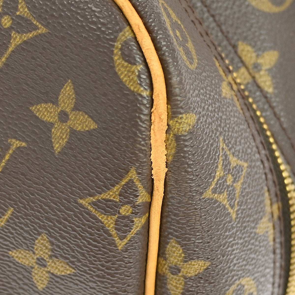 Louis Vuitton Deauville Monogram Canvas Brown Canvas Handbag (Pre-Owned)