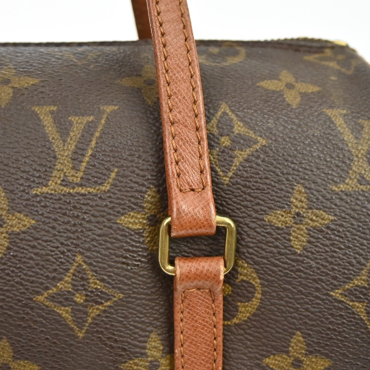 Louis Vuitton Papillon Monogram Brown Canvas Handbag (Pre-Owned)
