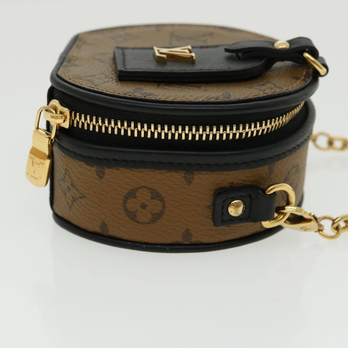 Louis Vuitton Boite Chapeau Souple Reverse Monogram Giant Brown Canvas Bag (Pre-Owned)