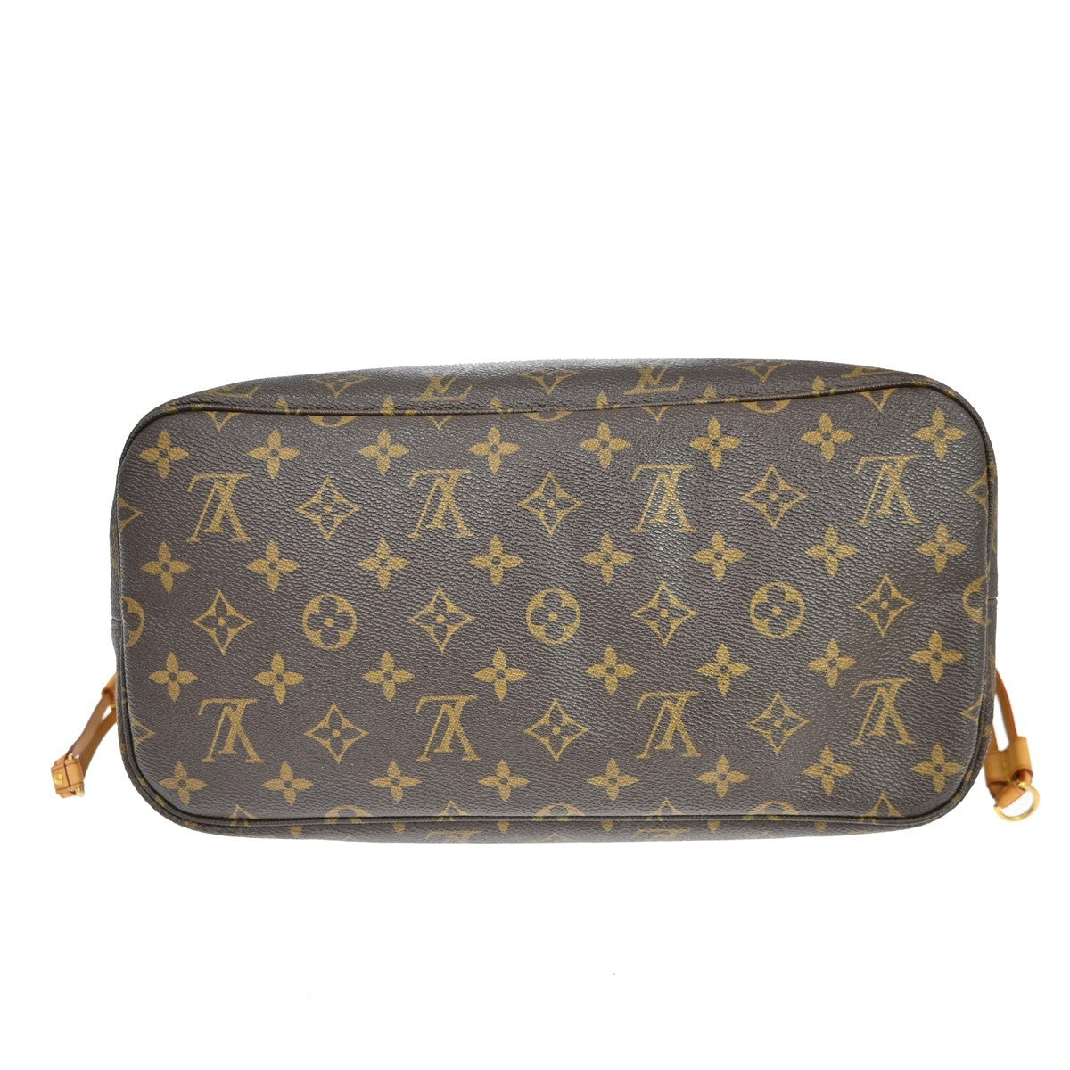 Louis Vuitton Neverfull Monogram Canvas Brown Canvas Tote Bag Bag (Pre-Owned)
