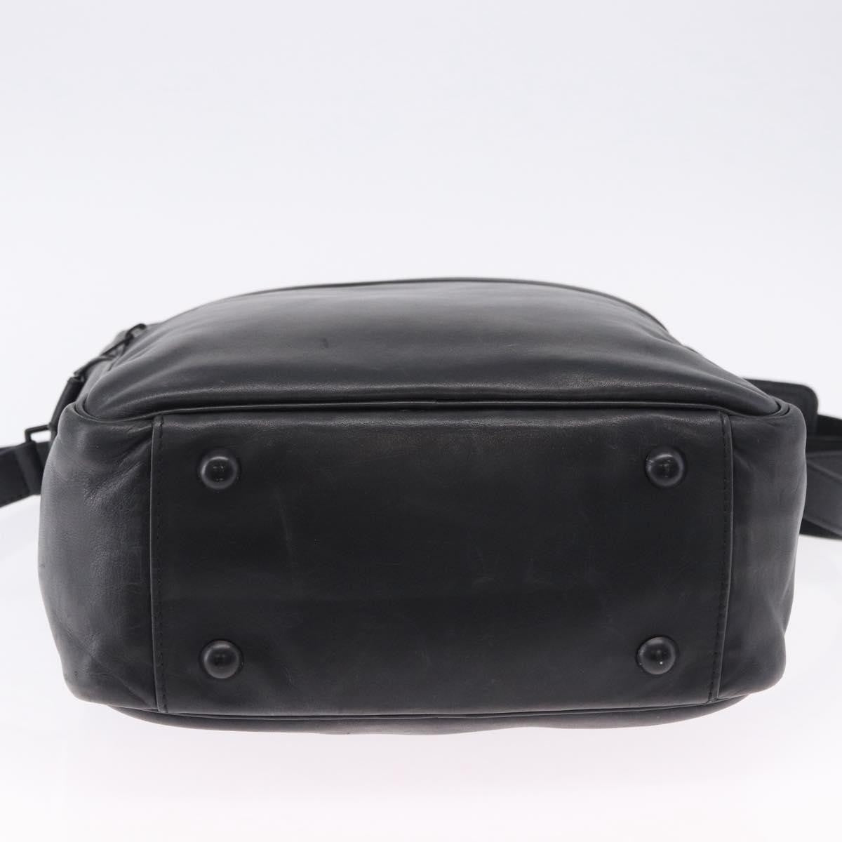Louis Vuitton Clarkson Messenger Monogram Differ Leather Black Leather Shoulder Bag Bag (Pre-Owned)