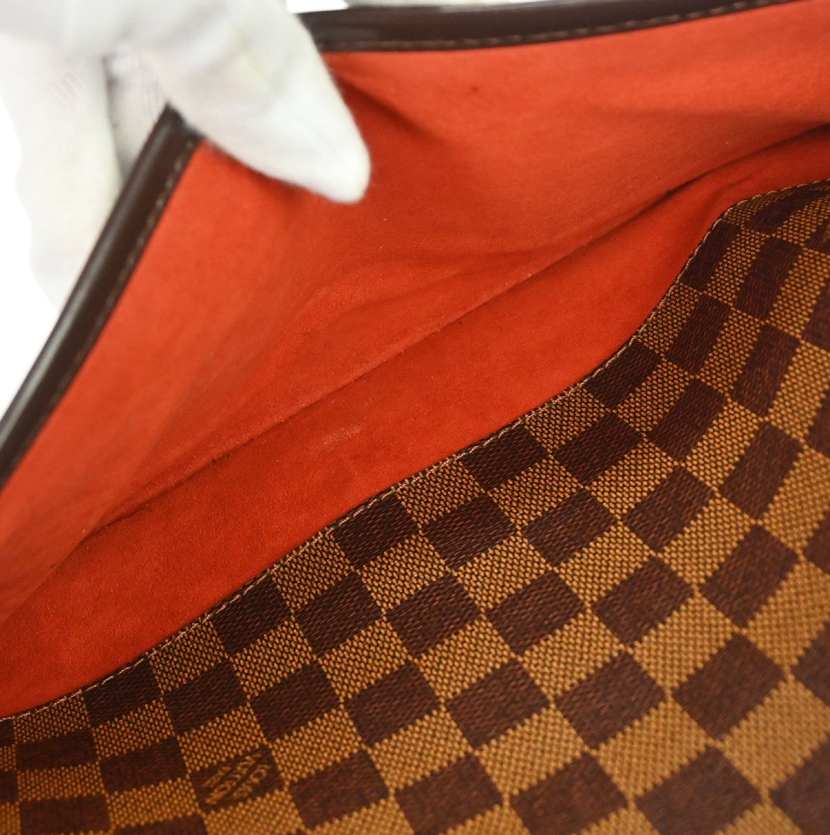 Louis Vuitton Sarria Damier Brown Canvas Handbag (Pre-Owned)