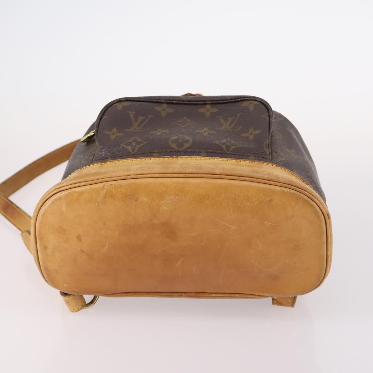 Louis Vuitton Vintage Montsouris Monogram Canvas Brown Canvas Backpack Bag (Pre-Owned)