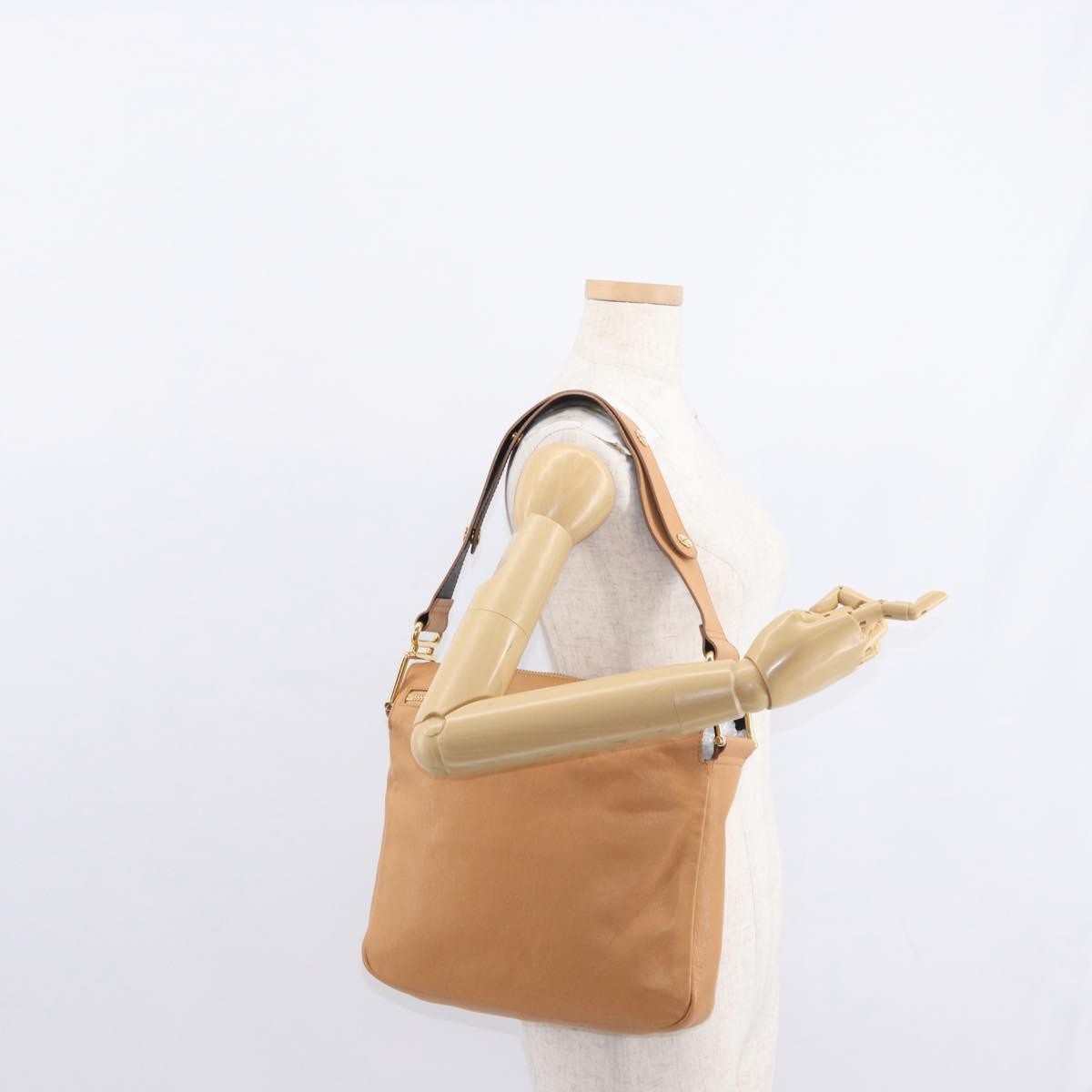 Chloe Vanessa Leather Brown Leather Shoulder Bag Bag (Pre-Owned)
