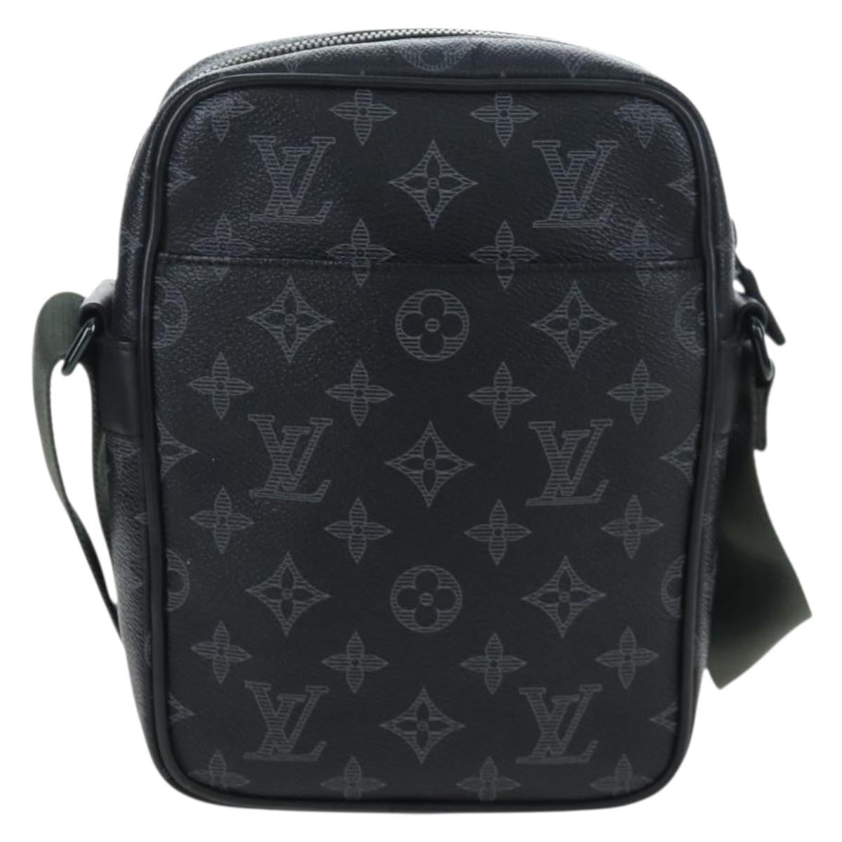 Louis Vuitton Danube Limited Edition Vivienne Monogram Eclipse Black Canvas Shoulder Bag Bag (Pre-Owned)