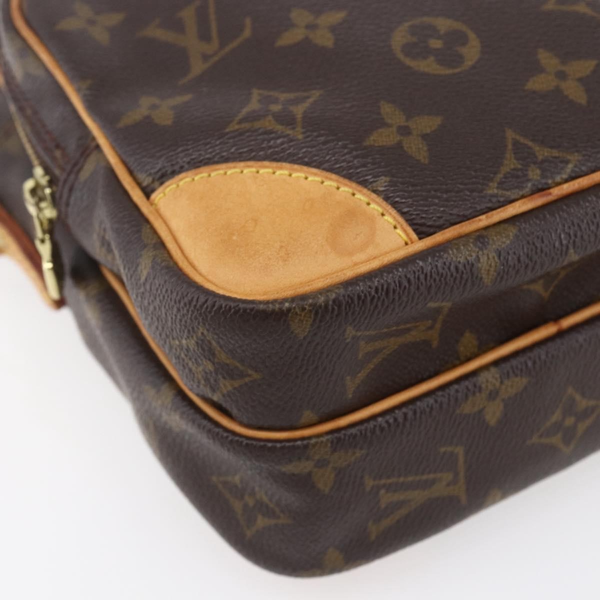 Louis Vuitton Amazone Monogram Canvas Brown Canvas Shoulder Bag Bag (Pre-Owned)