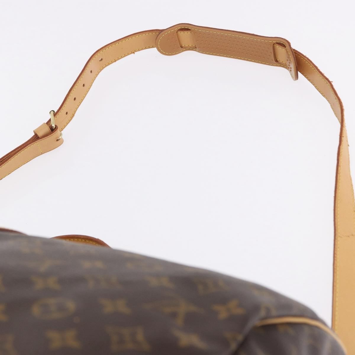 Louis Vuitton Keepall Bandouliere Monogram Canvas Brown Canvas Travel Bag Bag (Pre-Owned)