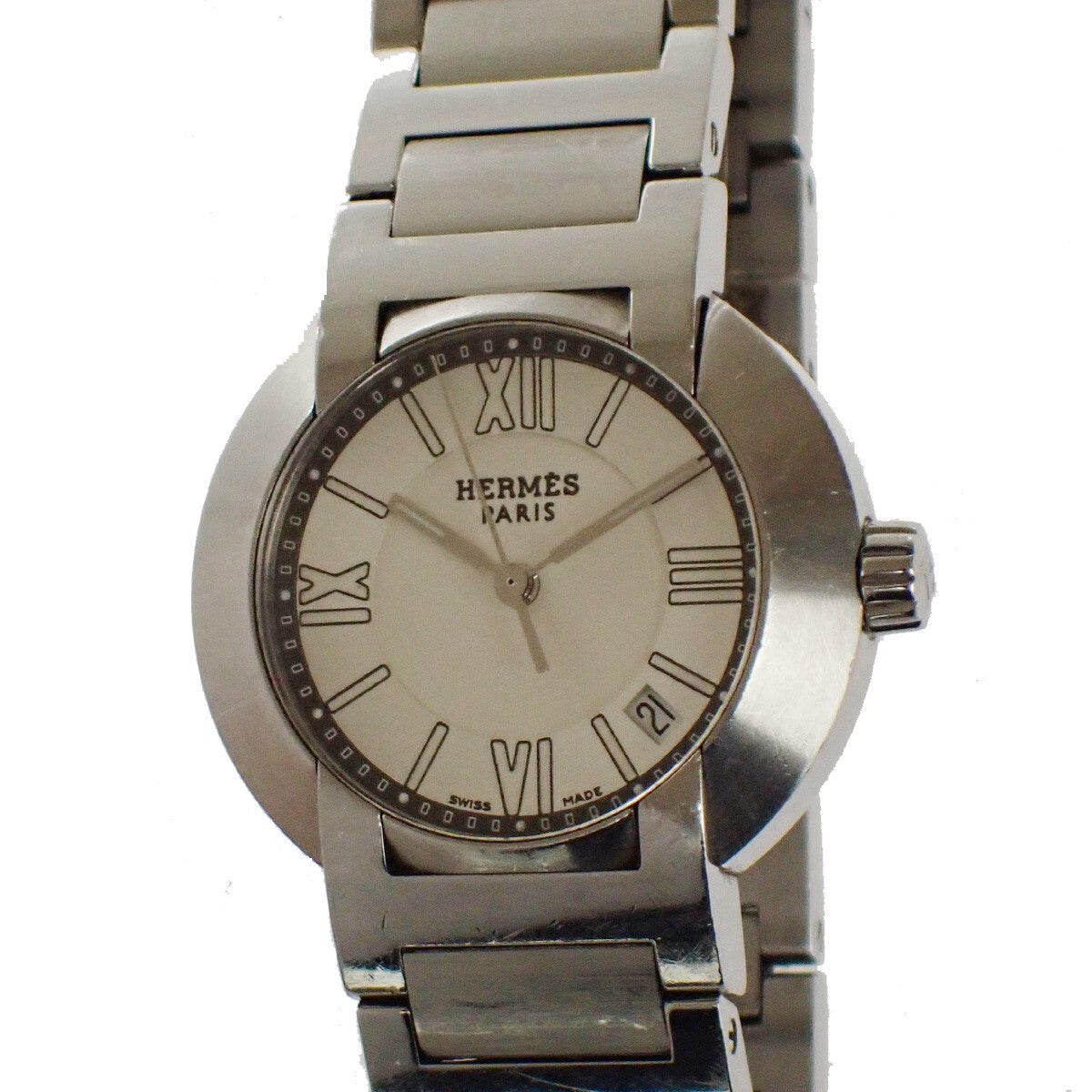 Hermes Nomade Quartz Stainless Steel Watch (Pre-Owned)