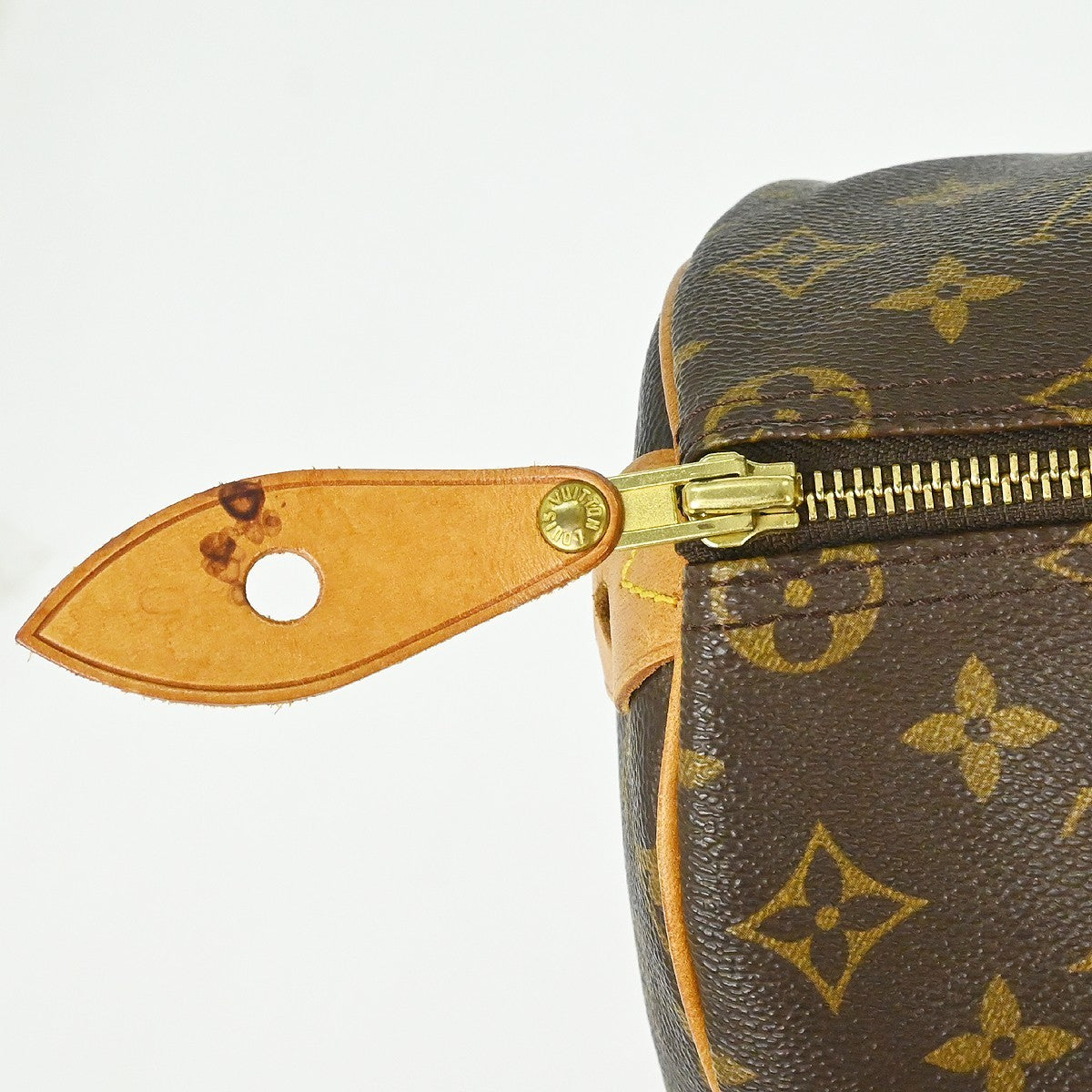 Louis Vuitton Speedy Monogram Canvas Brown Canvas Handbag (Pre-Owned)