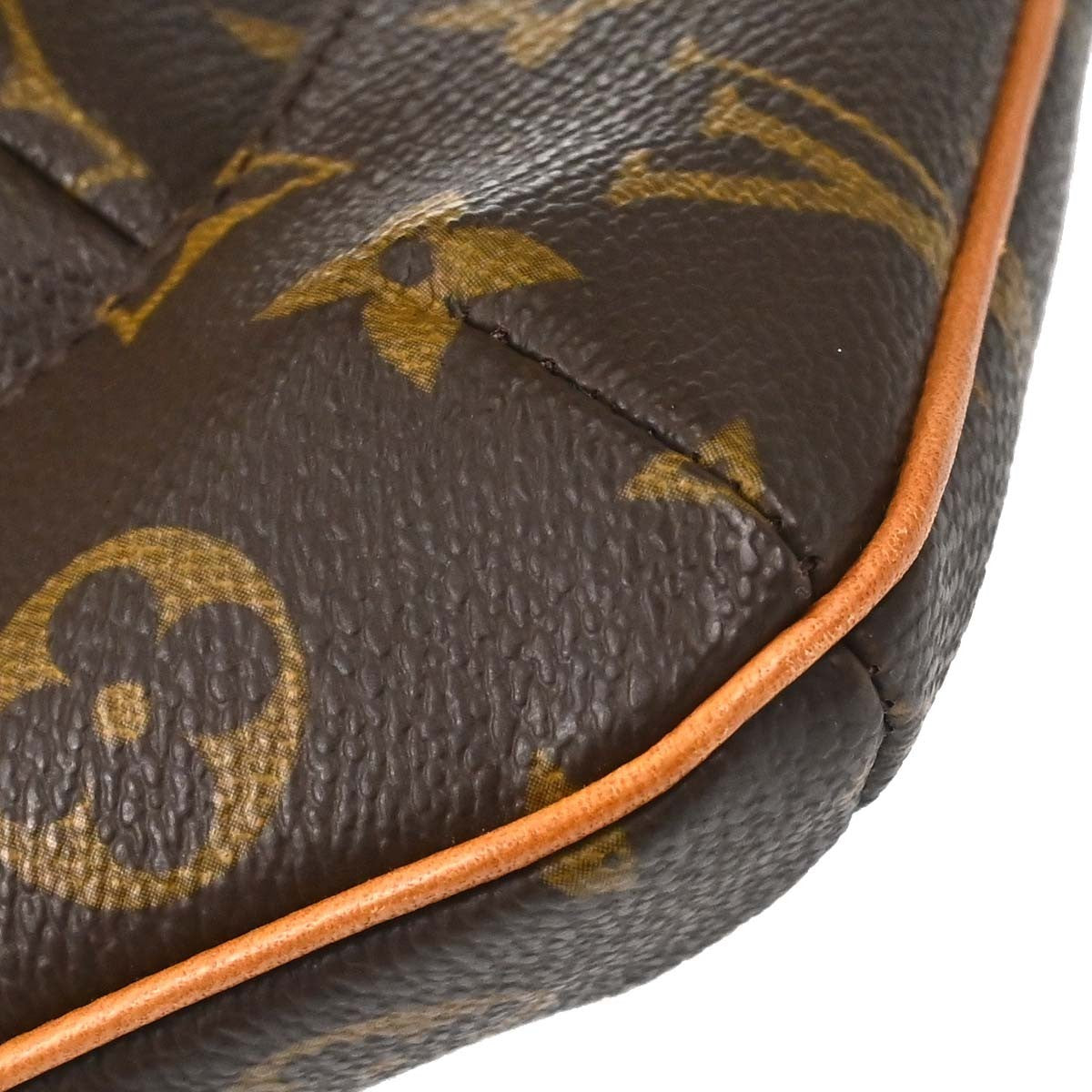 Louis Vuitton Partition Wristlet Clutch Monogram Canvas Brown Canvas Clutche & Pouche Bag (Pre-Owned)