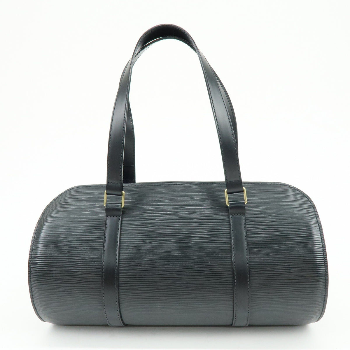Louis Vuitton Soufflot Epi Leather Black Leather Tote Bag Bag (Pre-Owned)