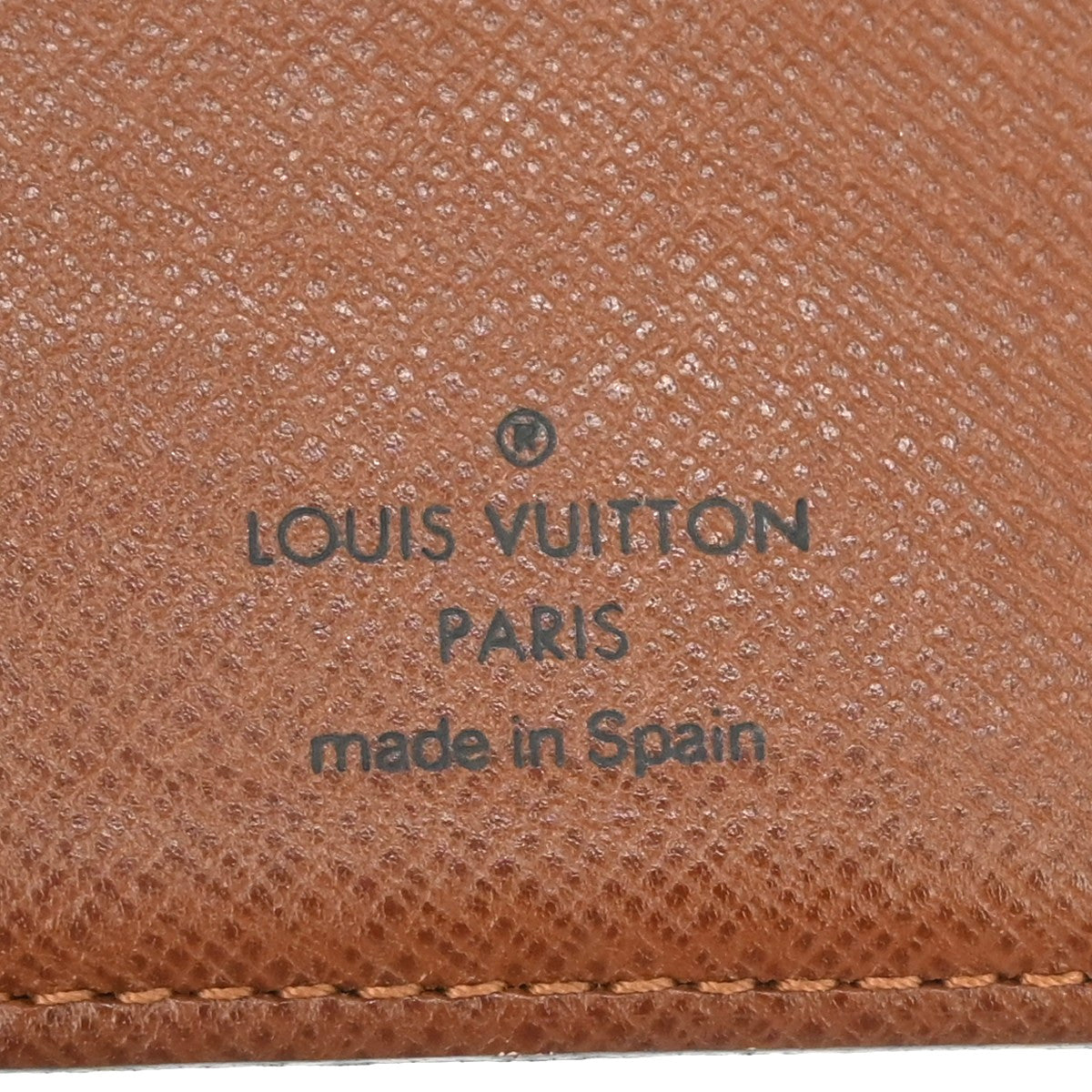 Louis Vuitton Agenda Cover Monogram Canvas Brown Canvas Wallets Accessory (Pre-Owned)