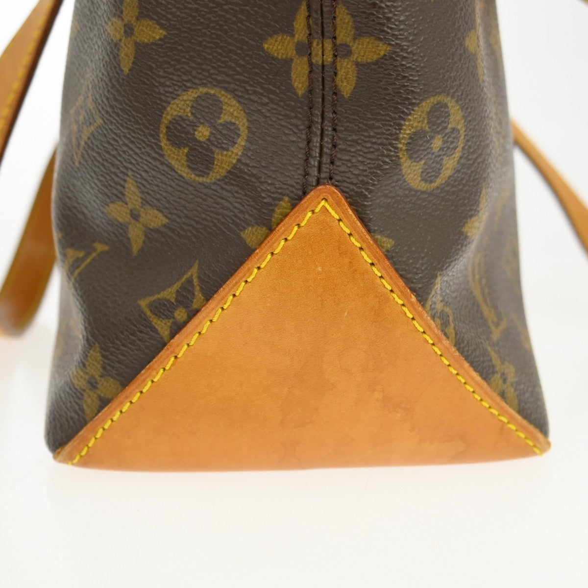 Louis Vuitton Cabas Mezzo Monogram Canvas Brown Canvas Tote Bag Bag (Pre-Owned)