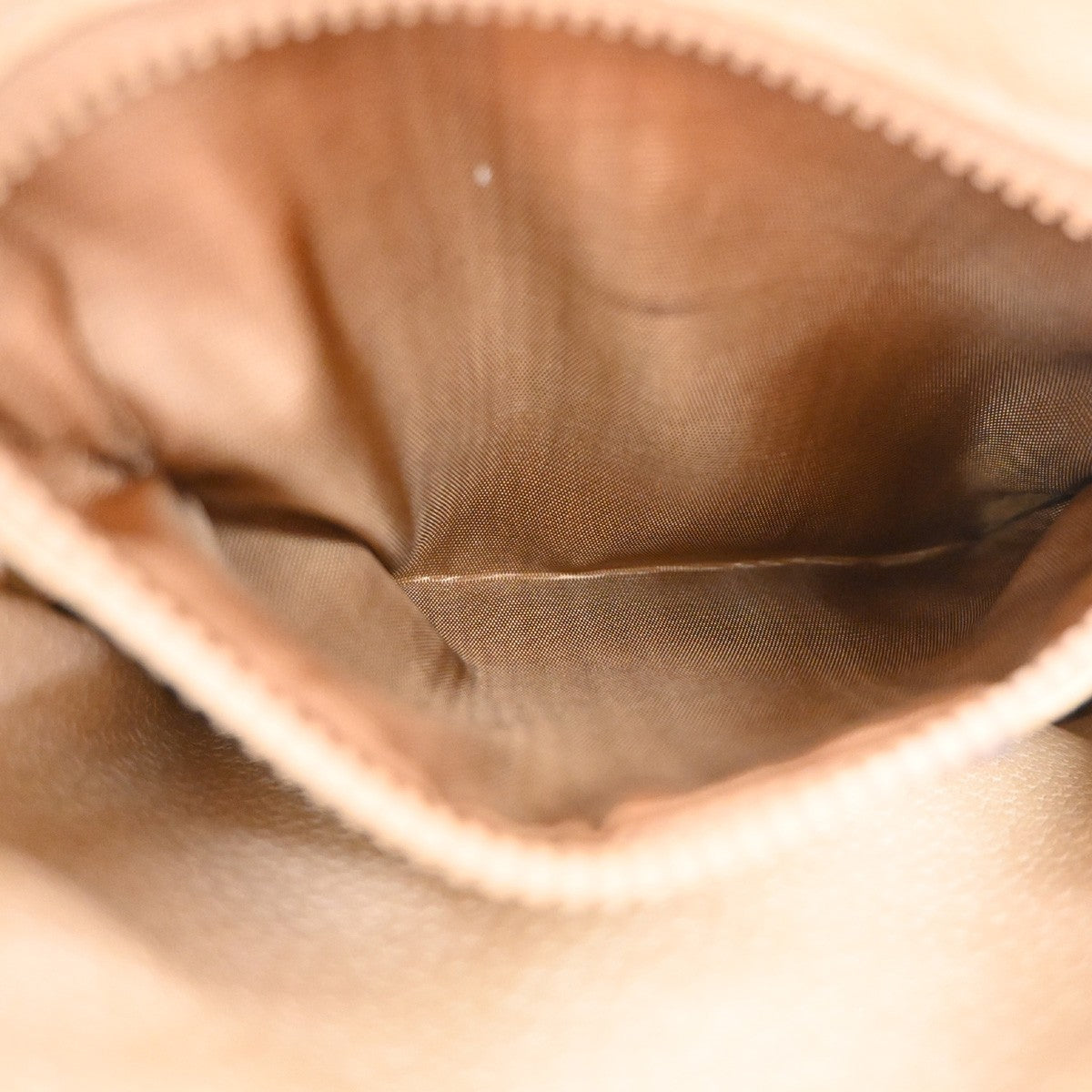 Celine Vintage Macadam Canvas Beige Canvas Shoulder Bag Bag (Pre-Owned)