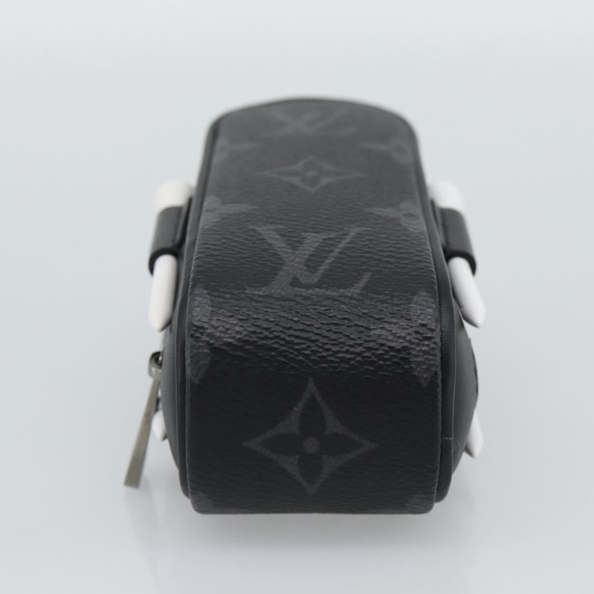 Louis Vuitton Golf Ball Case Monogram Black Canvas Clutche & Pouche Bag (Pre-Owned)