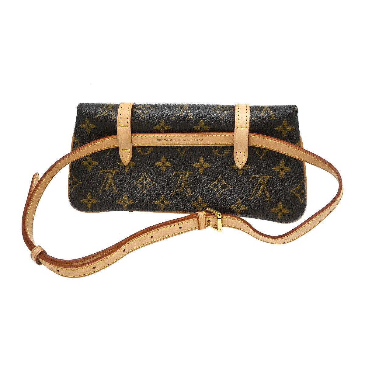 Louis Vuitton Marelle Waist Monogram Canvas Brown Canvas Clutche & Pouche Bag (Pre-Owned)