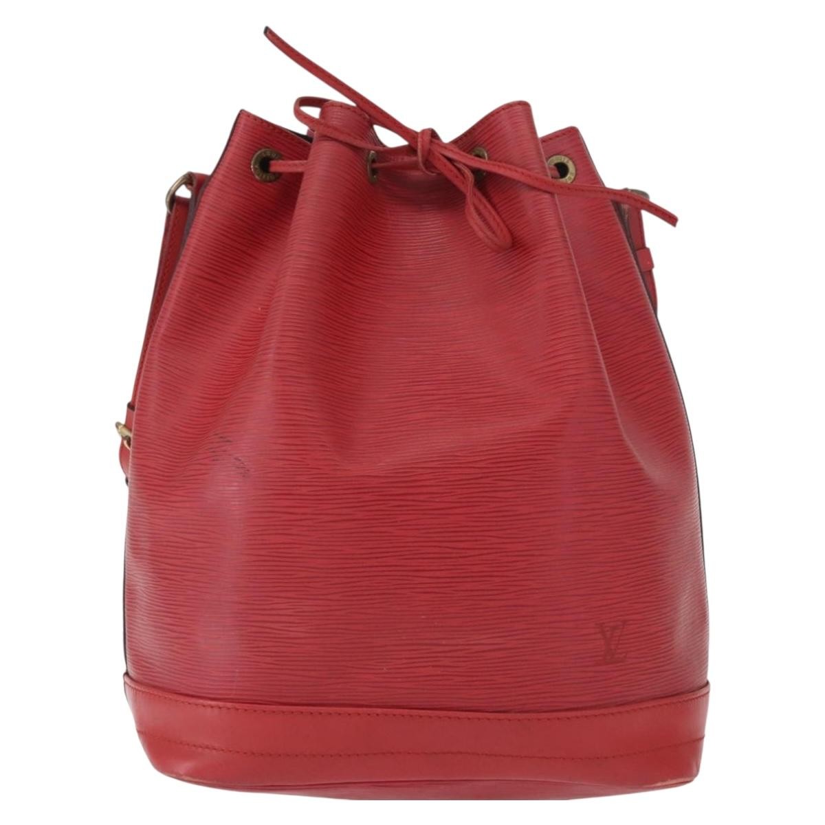 Louis Vuitton Noe Epi Leather Red Leather Shoulder Bag Bag (Pre-Owned)