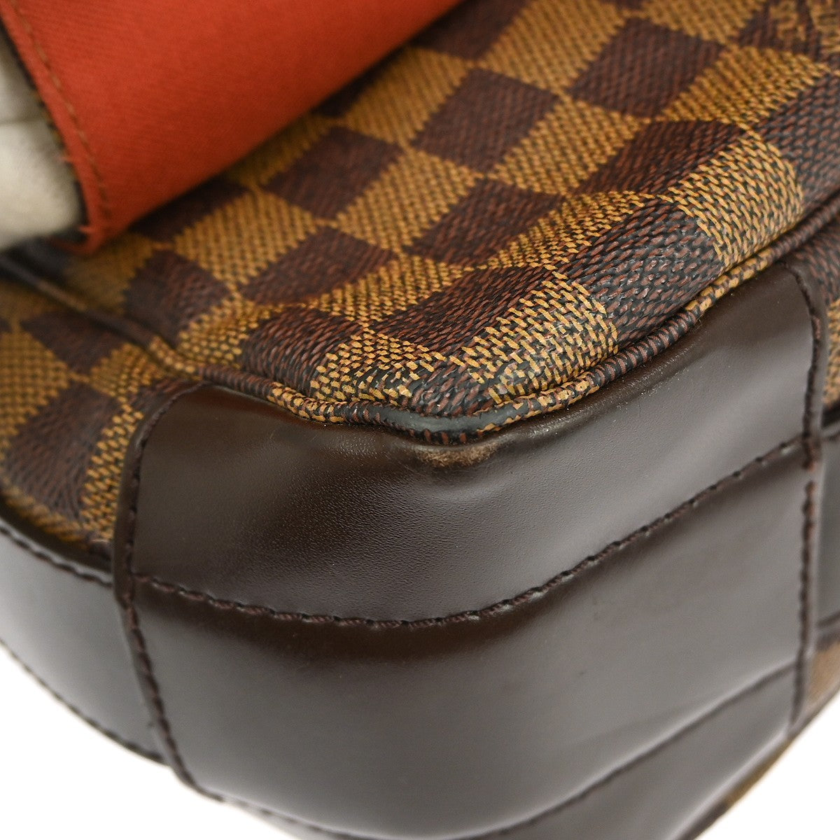 Louis Vuitton Bastille Damier Ebene Brown Canvas Shoulder Bag Bag (Pre-Owned)