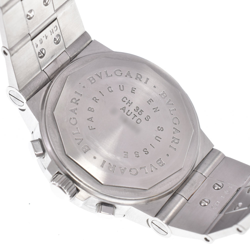 Bvlgari Diagono Chronograph Automatic Ceramic With Stainless Steel And Rubber Watch (Pre-Owned)