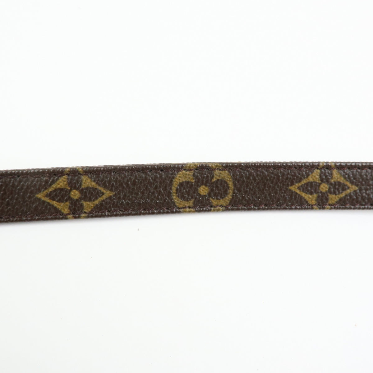 Louis Vuitton Shoulder Strap Monogram Canvas Brown Canvas Straps Accessory (Pre-Owned)