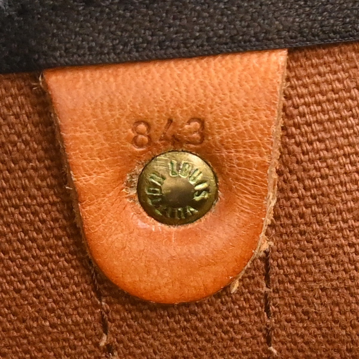 Louis Vuitton Keepall Monogram Canvas Brown Canvas Travel Bag Bag (Pre-Owned)