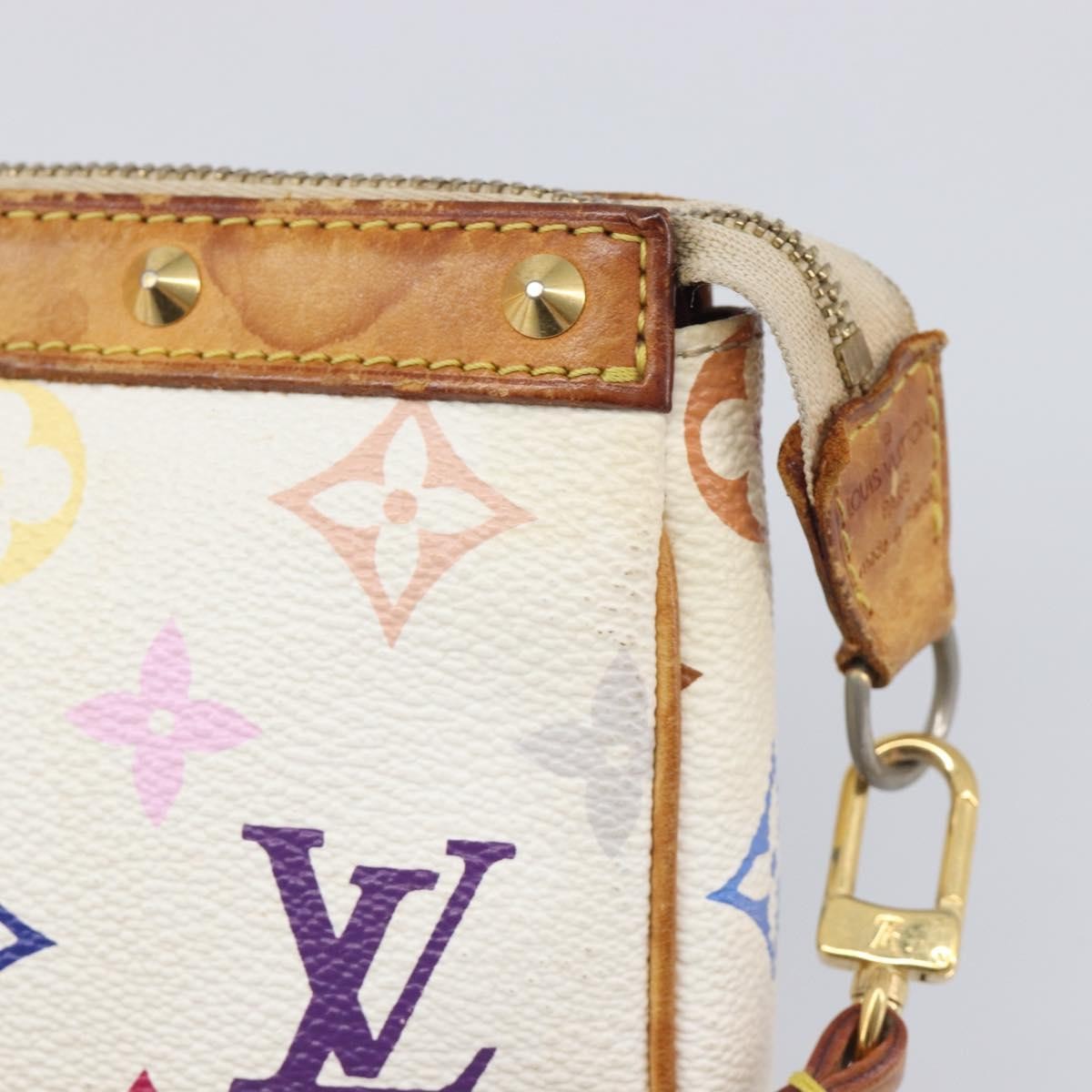 Louis Vuitton Pochette Accessoires Nm Monogram Multicolor Multicolour Canvas Clutche & Pouche Bag (Pre-Owned)