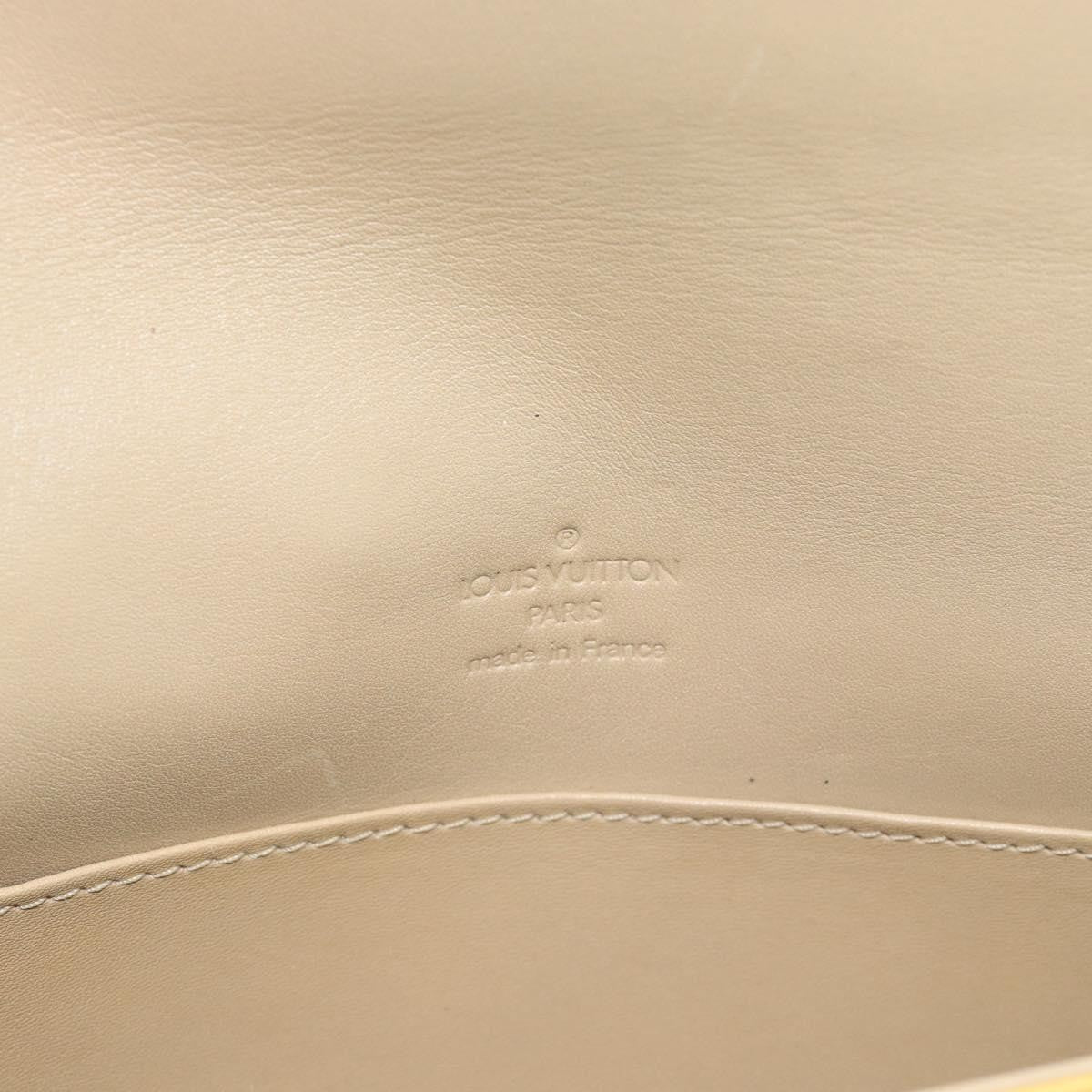 Louis Vuitton Thompson Street Monogram Vernis Yellow Patent_Leather Shoulder Bag Bag (Pre-Owned)