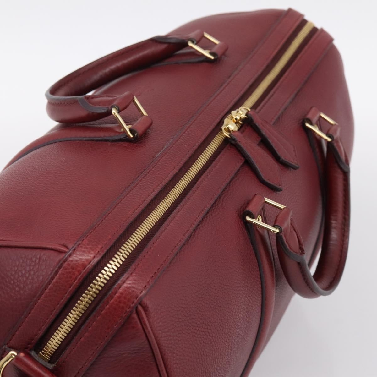 Louis Vuitton Sofia Coppola Sc Leather Red Leather Handbag (Pre-Owned)
