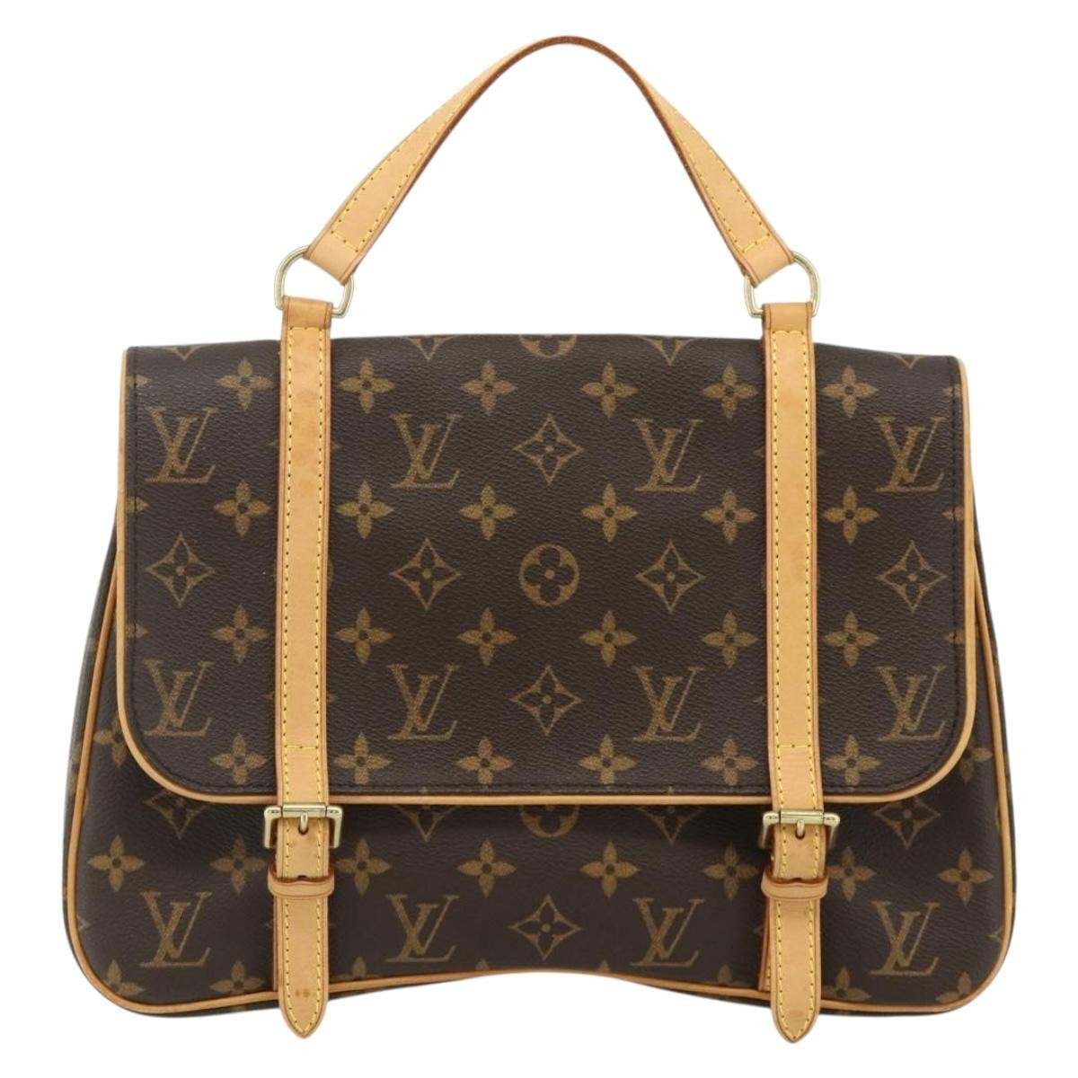 Louis Vuitton Marelle Sac A Dos Monogram Canvas Brown Canvas Backpack Bag (Pre-Owned)