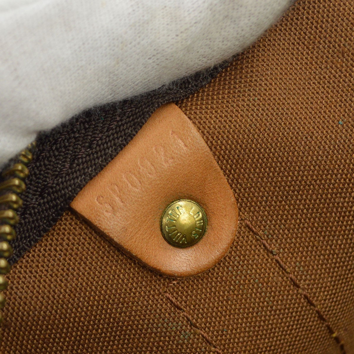 Louis Vuitton Keepall Monogram Canvas Brown Canvas Travel Bag Bag (Pre-Owned)