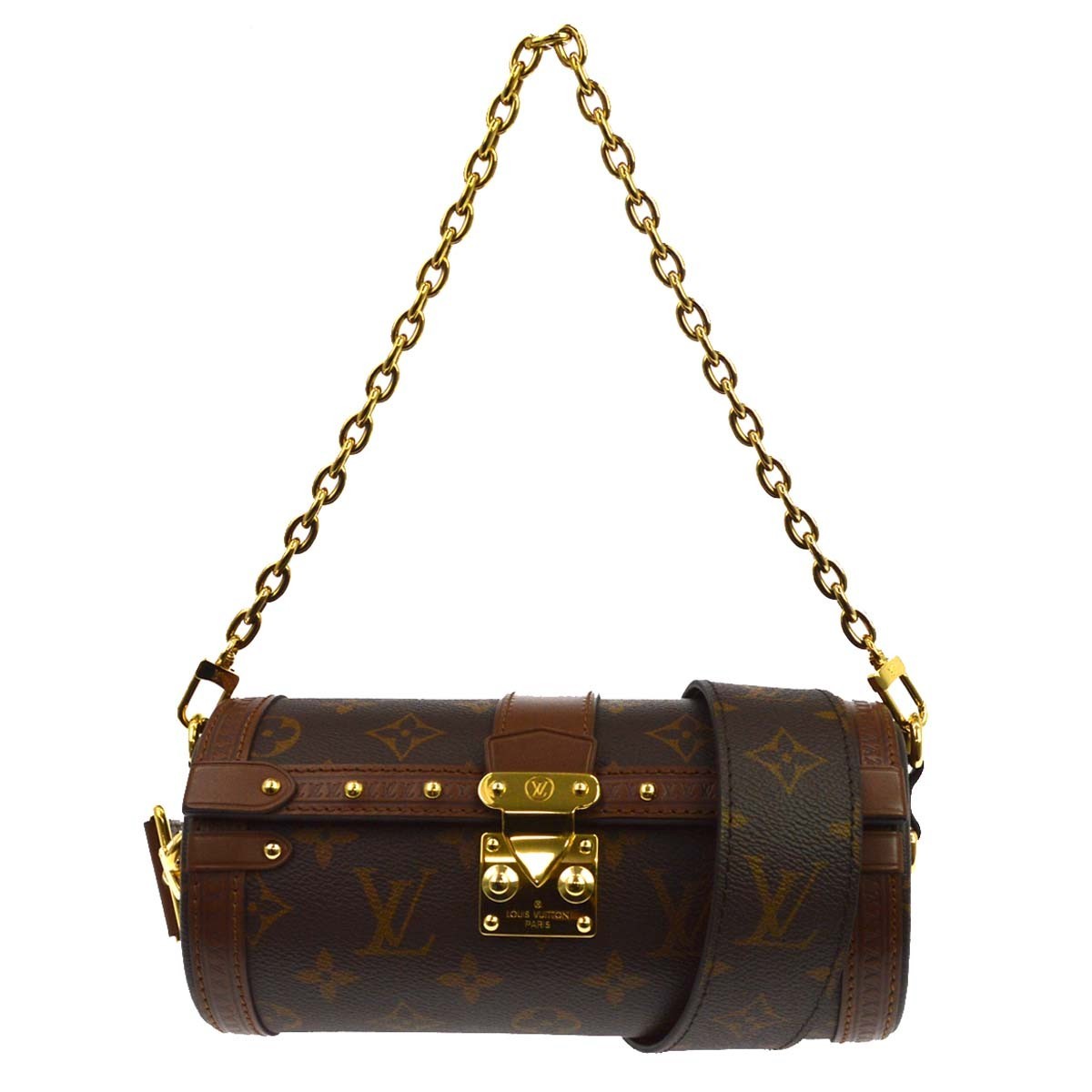 Louis Vuitton Papillon Trunk Monogram Canvas Brown Canvas Handbag (Pre-Owned)