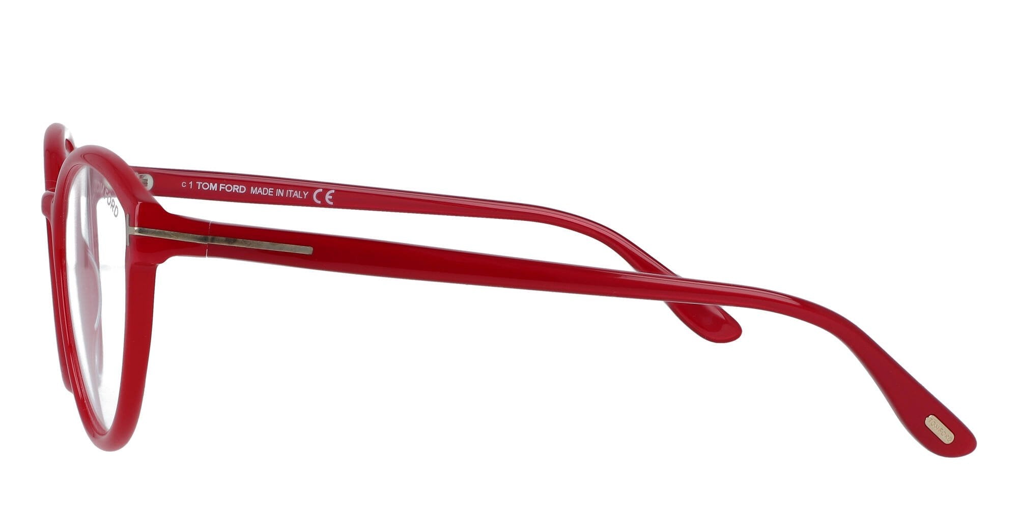 Tom Ford Shiny Pink/Clear Women's Frames