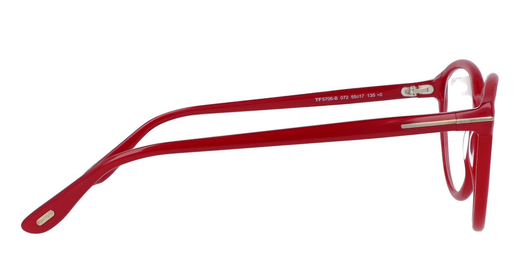 Tom Ford Shiny Pink/Clear Women's Frames