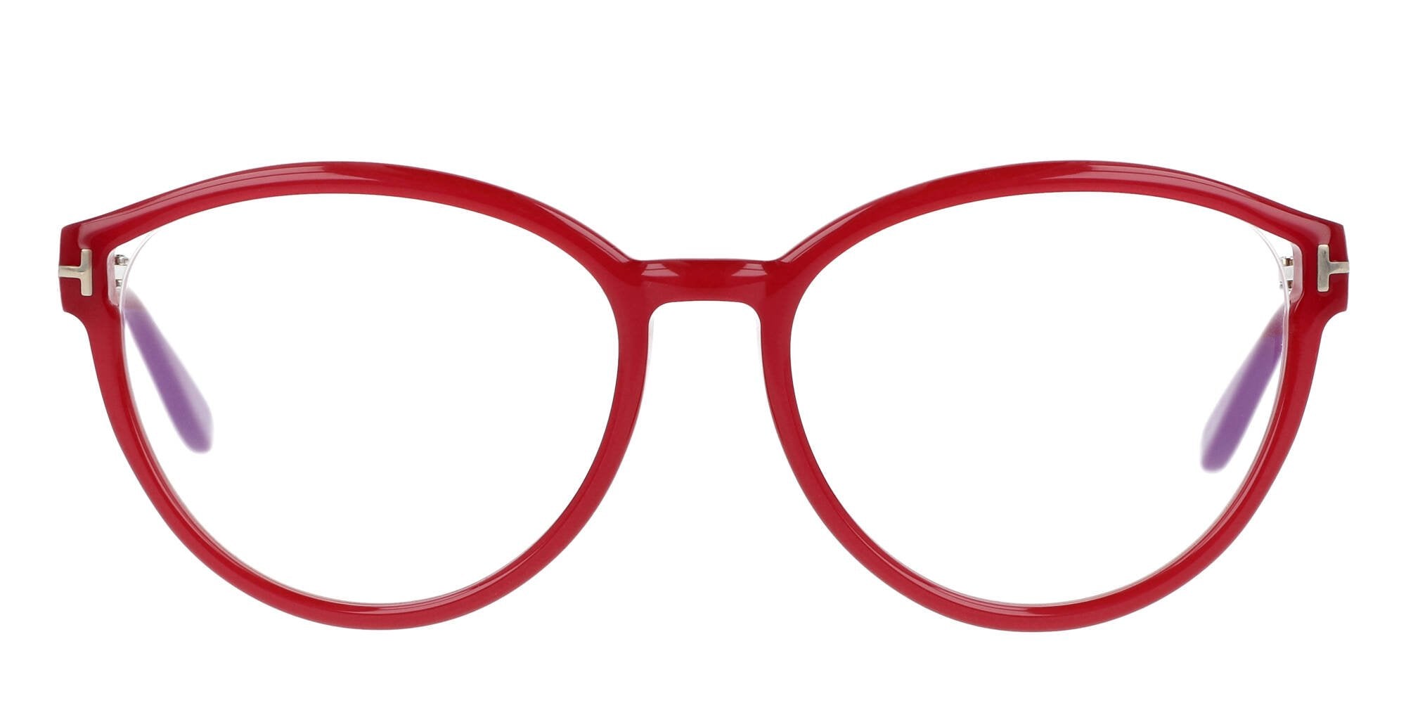 Tom Ford Shiny Pink/Clear Women's Frames