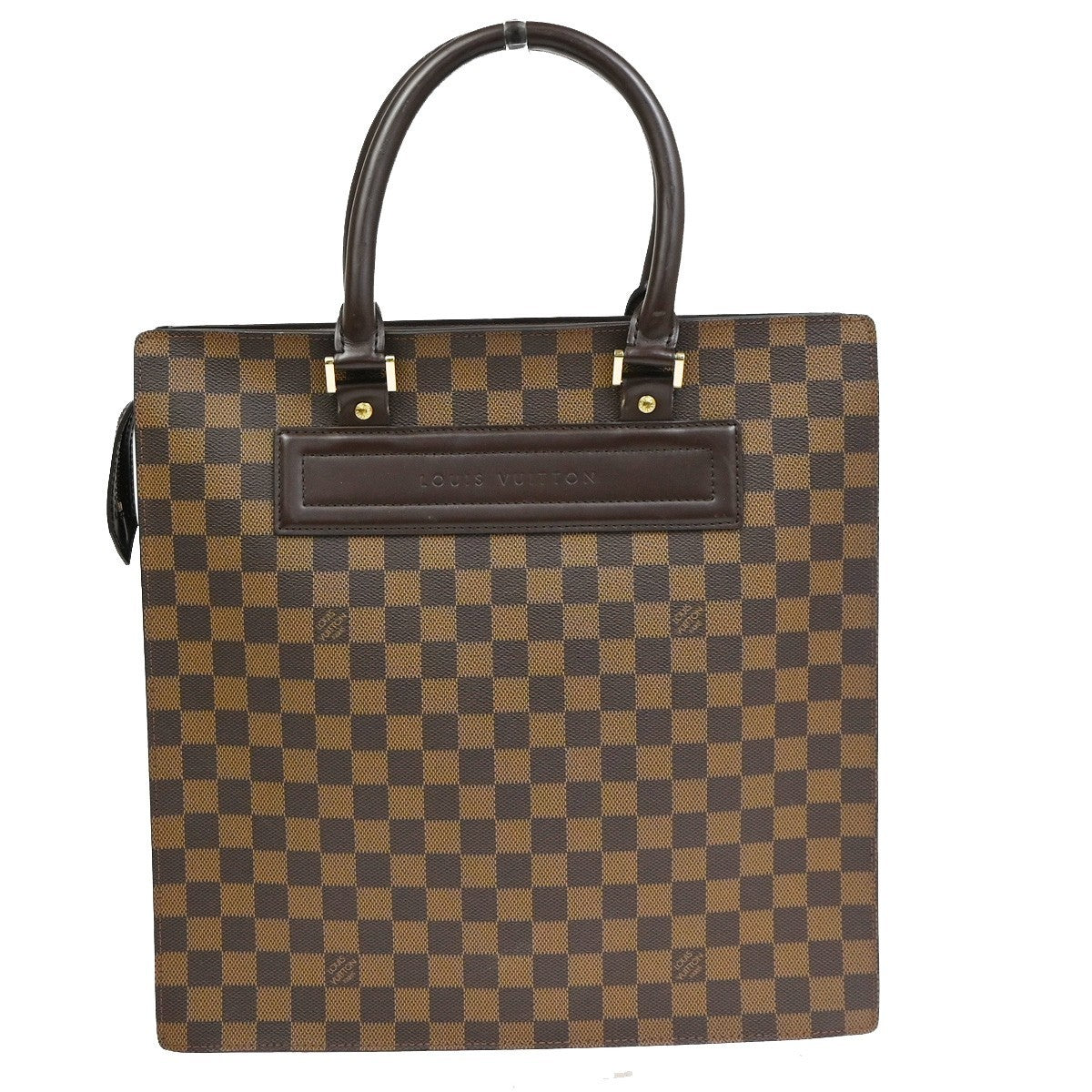 Louis Vuitton Venice Sac Plat Damier Ebene Brown Canvas Tote Bag Bag (Pre-Owned)