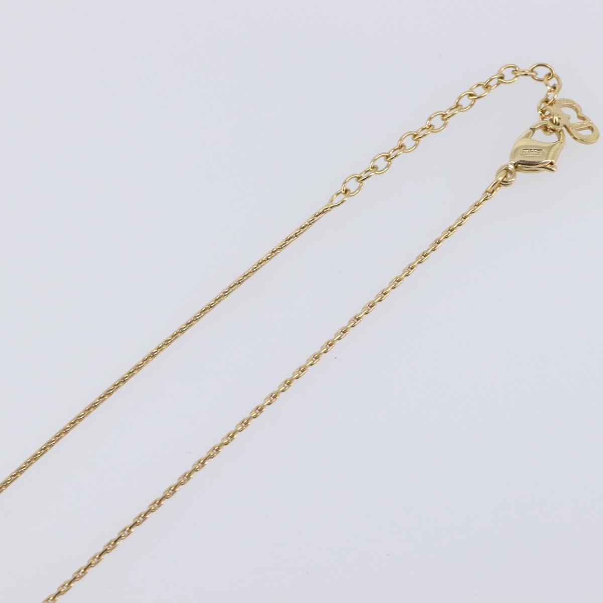 Christian Dior Cd Pendant Metal Gold Metal Necklace Jewelry (Pre-Owned)