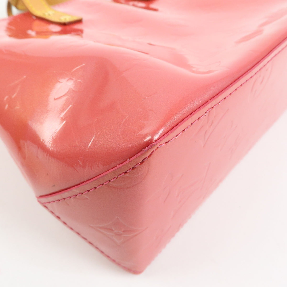 Louis Vuitton Reade Monogram Vernis Pink Patent_Leather Handbag (Pre-Owned)