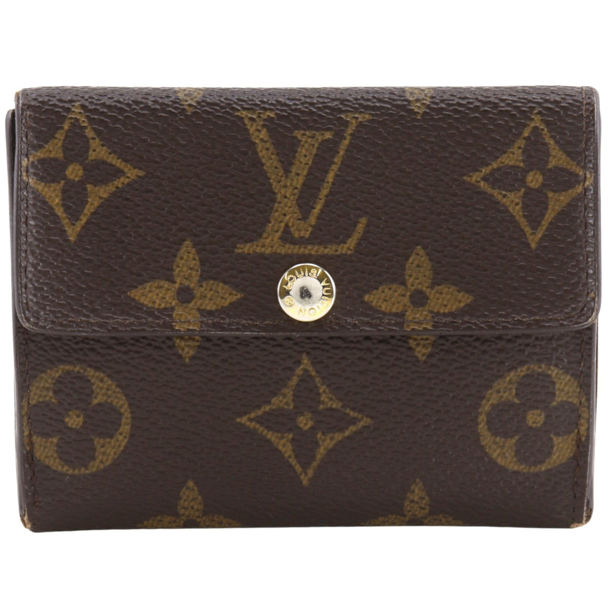 Louis Vuitton Ludlow Monogram Canvas Brown Canvas Wallets Accessory (Pre-Owned)