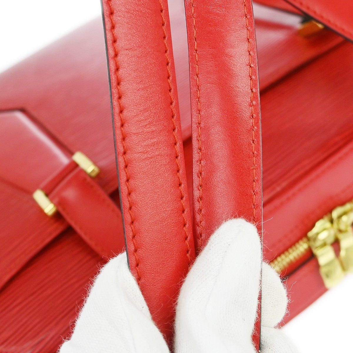 Louis Vuitton Voltaire Epi Leather Red Leather Shoulder Bag Bag (Pre-Owned)