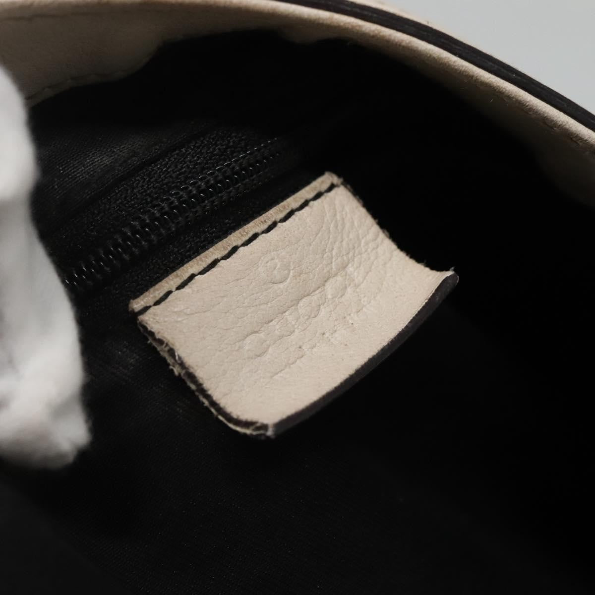 Gucci D-Ring Guccissima Leather Beige Leather Tote Bag Bag (Pre-Owned)