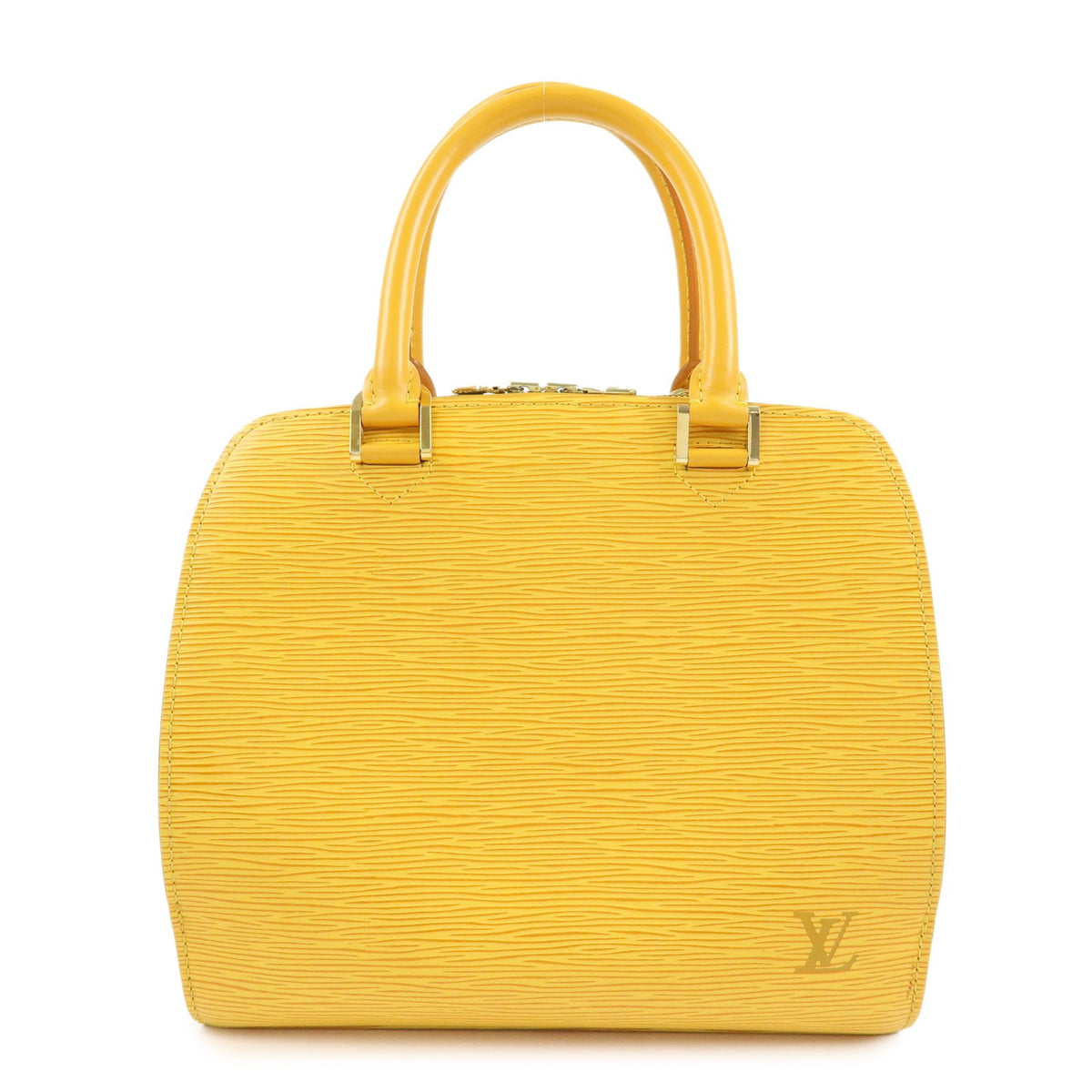 Louis Vuitton Pont Neuf Epi Leather Yellow Leather Handbag (Pre-Owned)