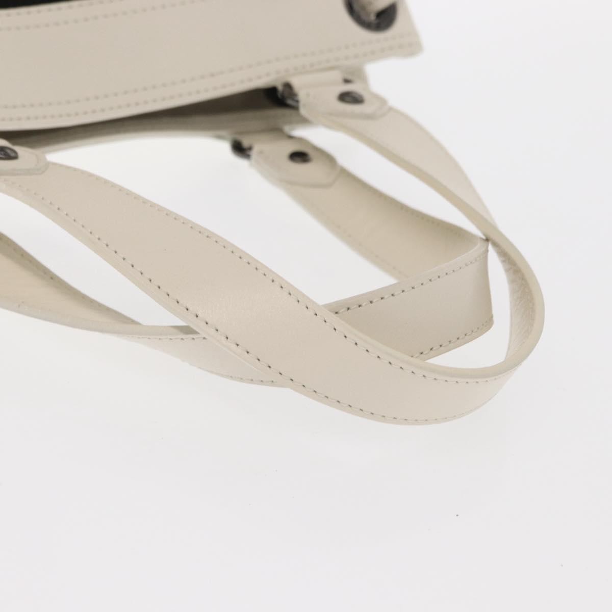 Burberry Vintage Canvas Black Canvas Handbag (Pre-Owned)