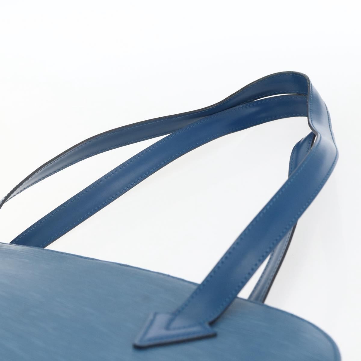 Louis Vuitton Lussac Epi Leather Blue Leather Shoulder Bag Bag (Pre-Owned)