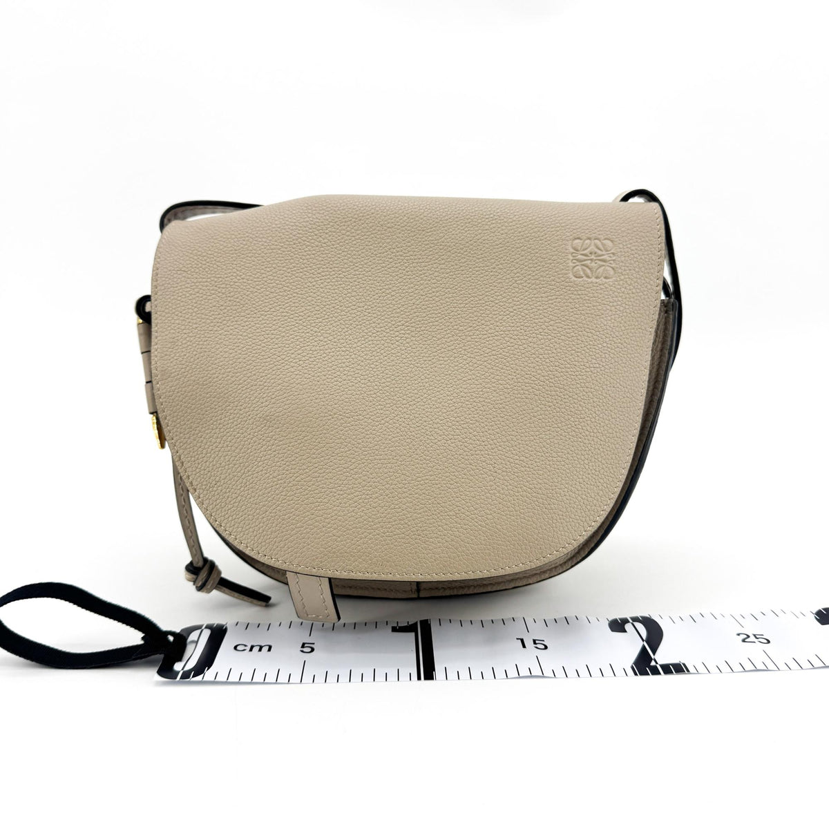 Loewe Gate Dual Leather Beige Leather Shoulder Bag Bag (Pre-Owned)