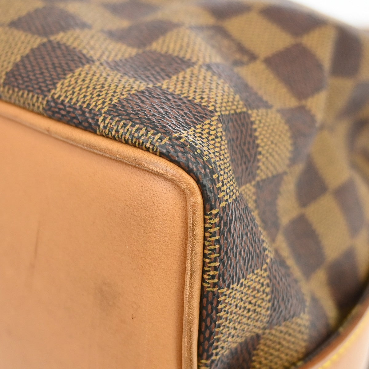 Louis Vuitton Chelsea Centenaire Damier Brown Canvas Tote Bag Bag (Pre-Owned)